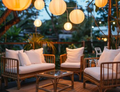 Jakie oświetlenie najlepiej komponuje się z meblami outdoorowymi
