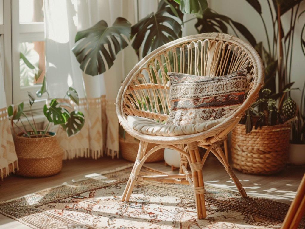 10 inspiracji na odnawianie krzeseł z drewna i rattanu