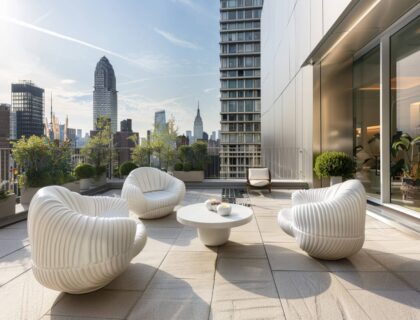 Jakie meble ogrodowe najlepiej pasują do przestrzeni otwartych w stylu modernistycznym