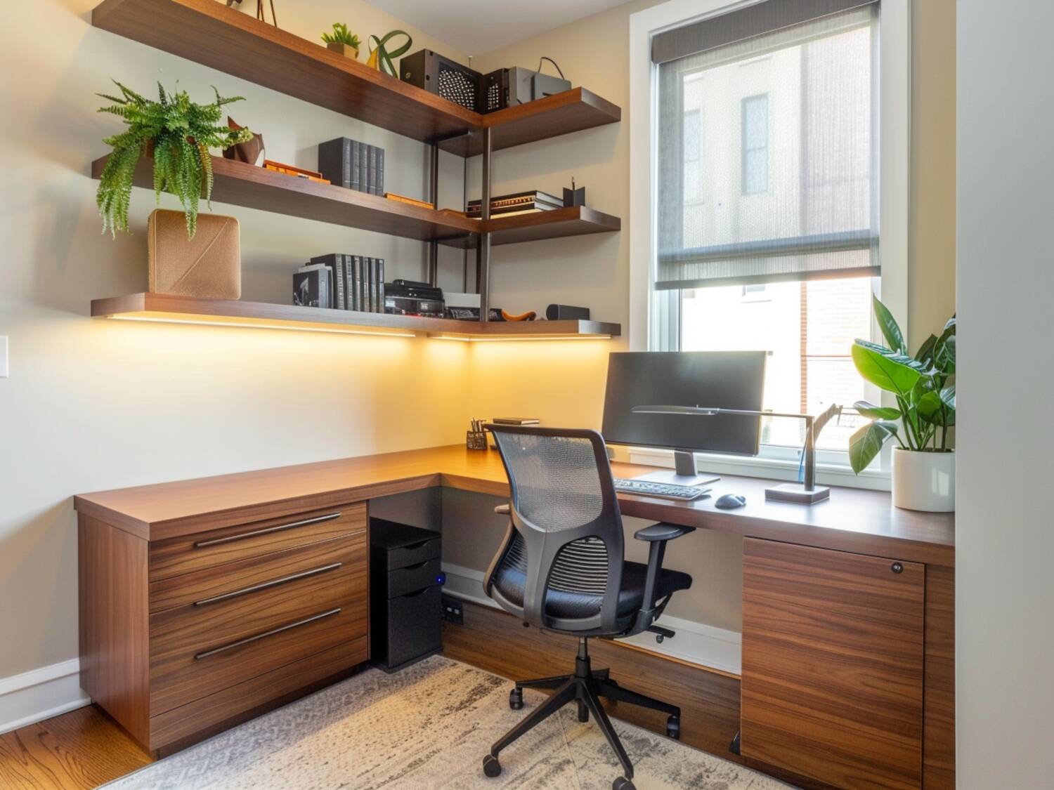 Jak urządzić biuro domowe w kawalerce?