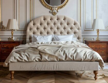 Łóżka kontynentalne w stylu klasycznym – jakie modele są najpopularniejsze