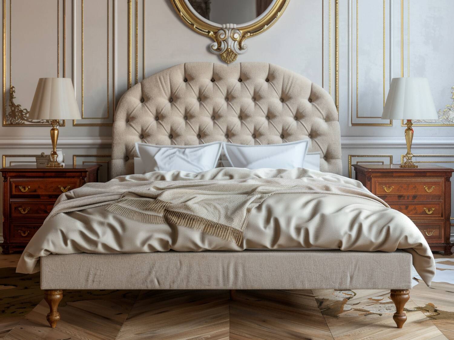 Łóżka kontynentalne w stylu klasycznym – jakie modele są najpopularniejsze?