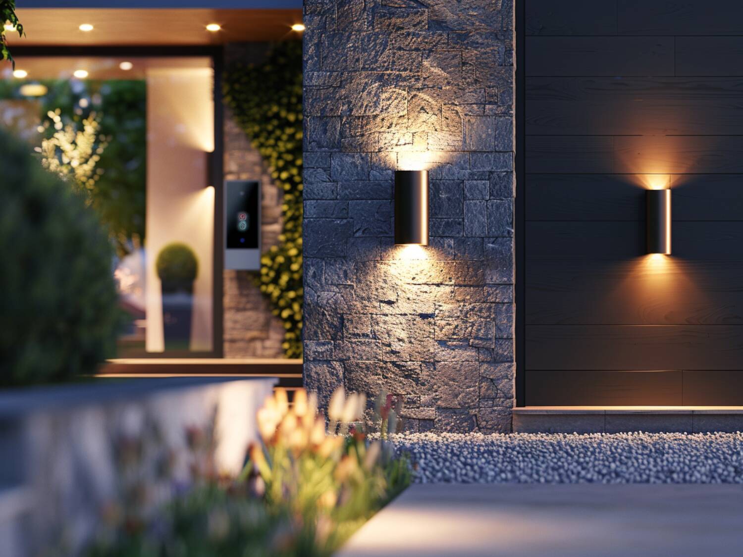 Jakie lampy elewacyjne najlepiej oświetlą wejście do domu w stylu nowoczesnym?