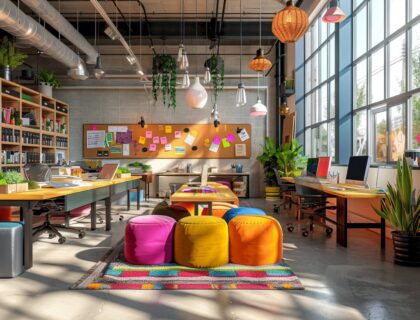 Najlepsze zestawy mebli do przestrzeni coworkingowych