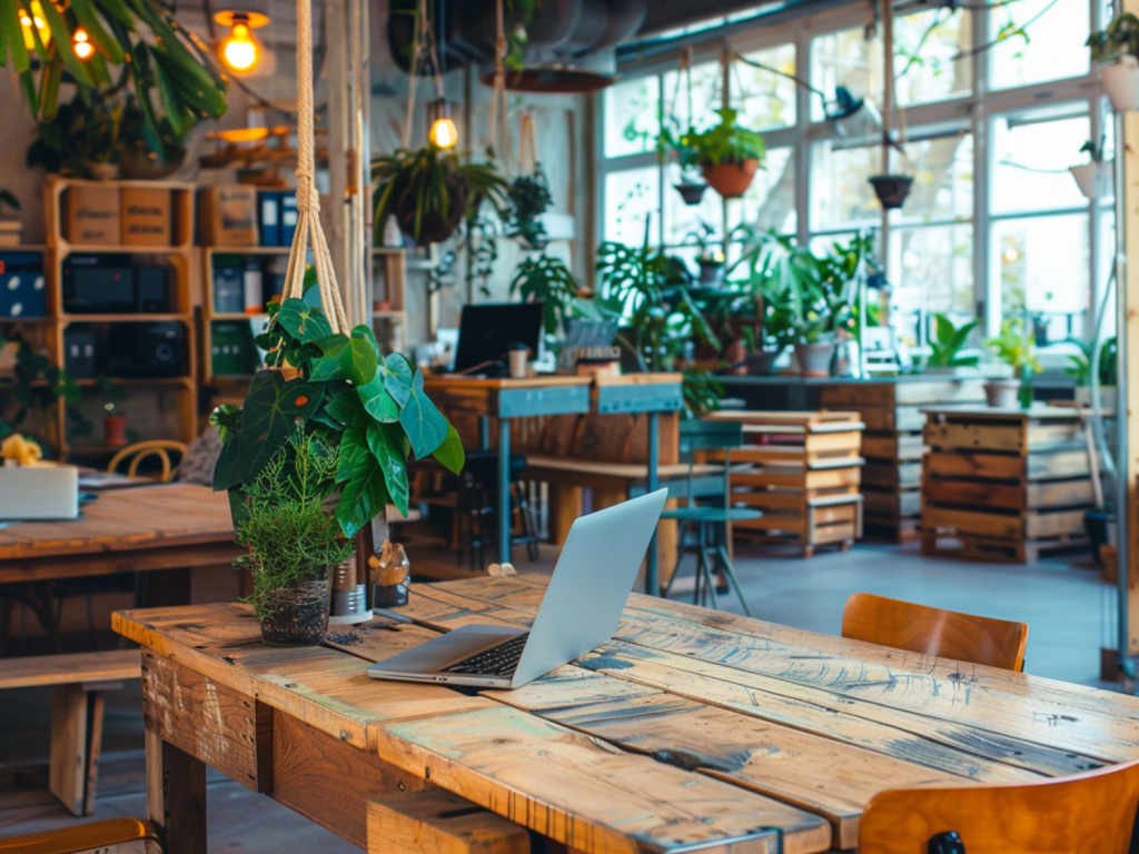 Jak wybrać ekologiczne meble do przestrzeni coworkingowych