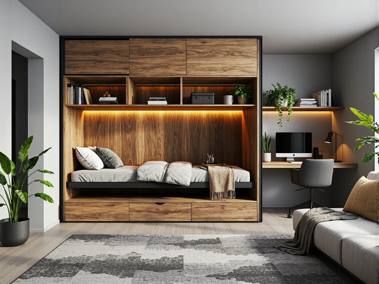 Jakie dodatki najlepiej komponują się z meblami wielofunkcyjnymi?