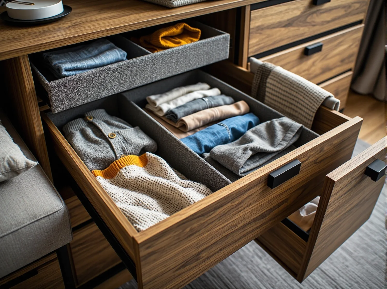 Komoda dla dziecka, która rośnie razem z nim. Moduły można dowolnie przestawiać, dostosowując mebel do potrzeb.