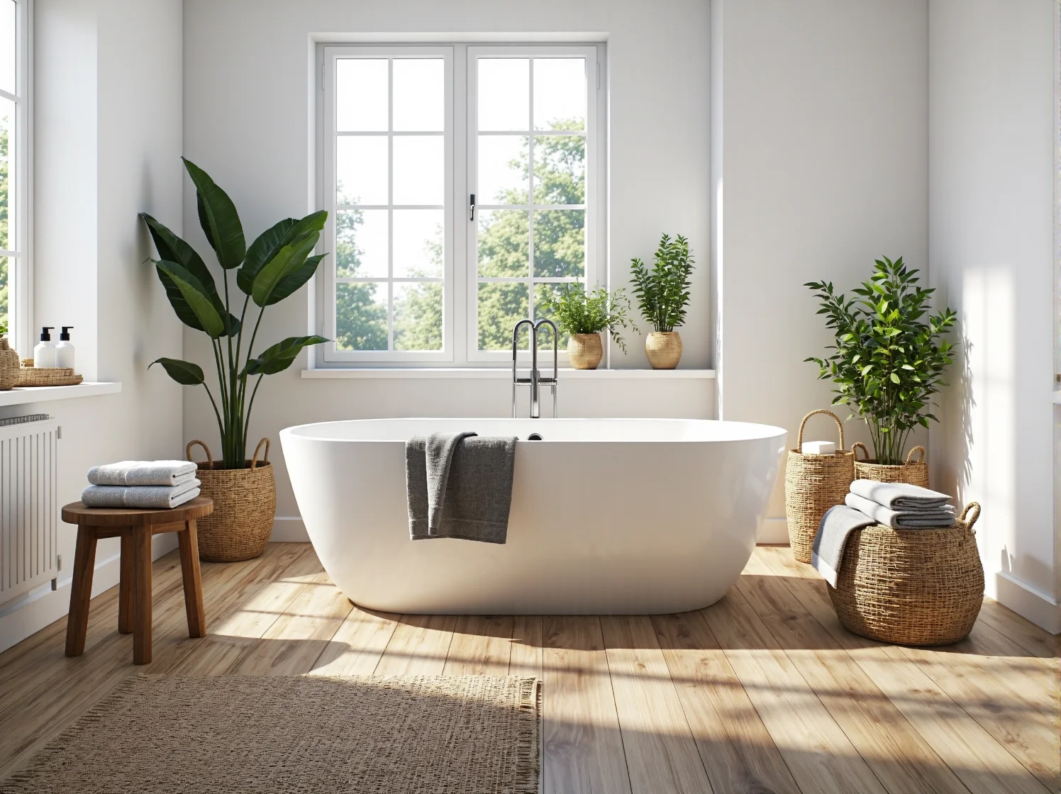 Poradnik: Jak urządzić łazienkę w stylu skandynawskim z naturalnymi materiałami?