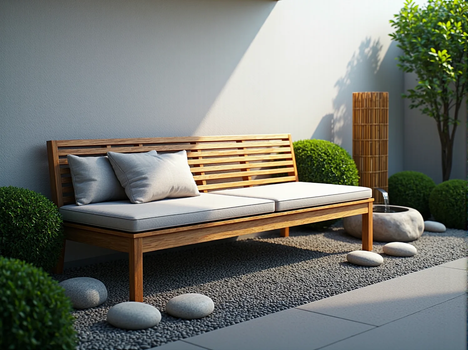 10 inspiracji na ogrody z dodatkami w stylu japandi