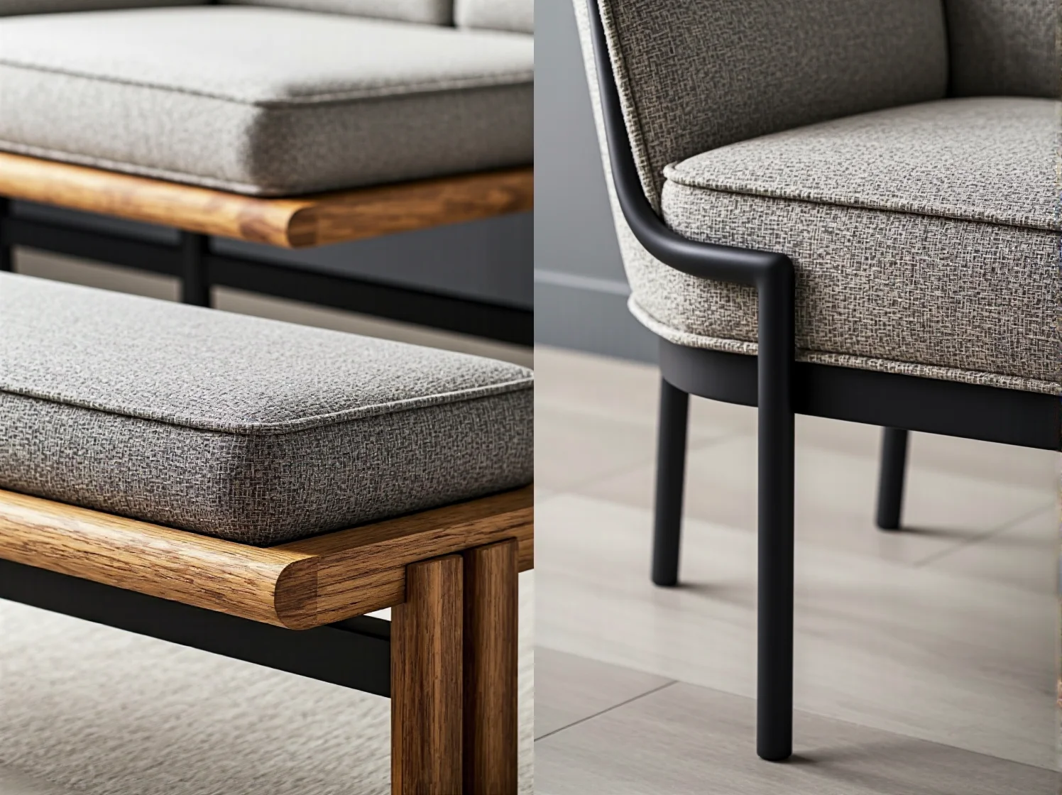 Zbliżenie na szuflady komody z odzysku, podkreślające unikalną fakturę i historię materiału.