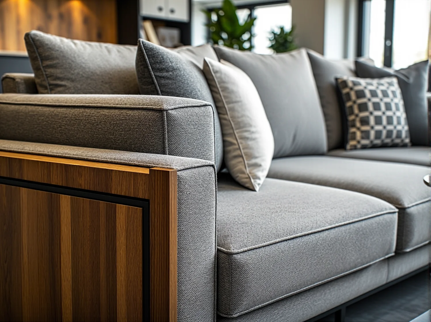 Wytrzymałe materiały obiciowe na narożnikach w przestrzeni biurowej