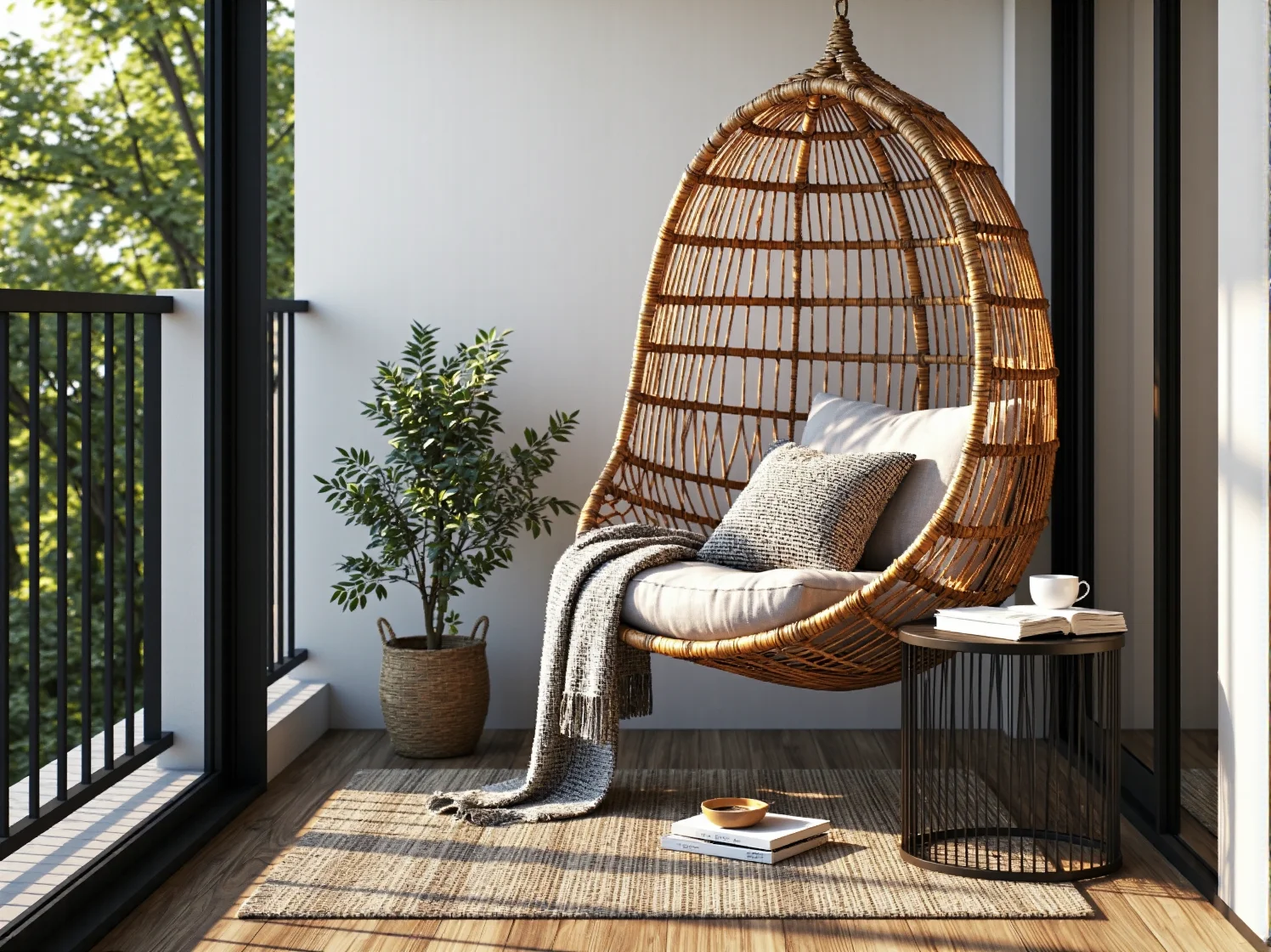 Użyteczny regał drewniany łączący estetykę z pojemnością